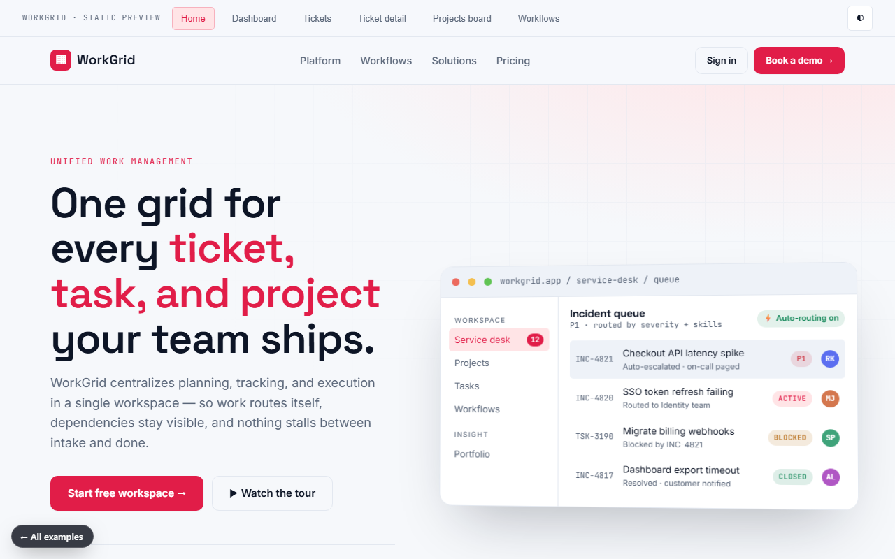WorkGrid